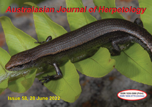 Australasian Journal of Herpetology Issue 58