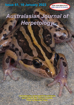 Australasian Journal of Herpetology Issue 61