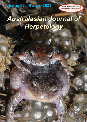 Australasian Journal of Herpetology Issue 63