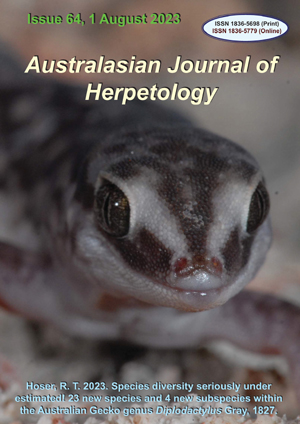 Australasian Journal of Herpetology Issue 64