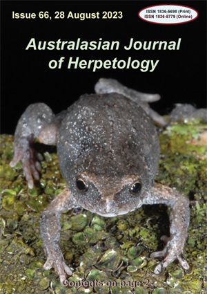 Australasian Journal of Herpetology Issue 66