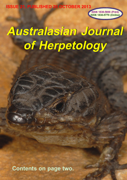 Australasian Journal of Herpetology