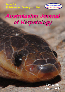 Australasian Journal of Herpetology