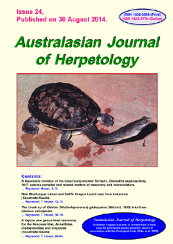 Australasian Journal of Herpetology