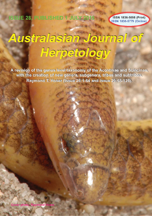 Australasian Journal of Herpetology