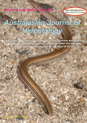 Australasian Journal of Herpetology