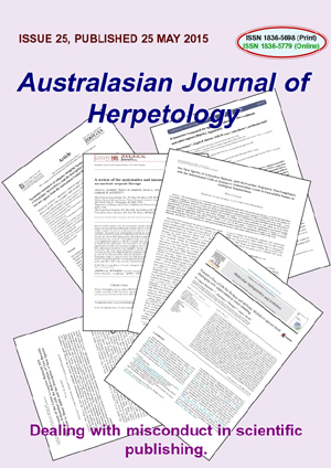 Australasian Journal of Herpetology