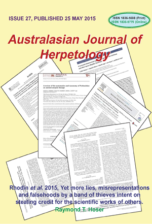Australasian Journal of Herpetology