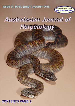 Australasian Journal of Herpetology