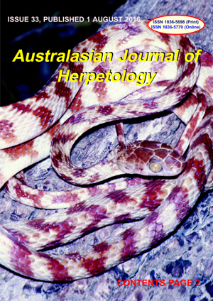 Australasian Journal of Herpetology