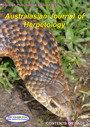 Australasian Journal of Herpetology Issue 41