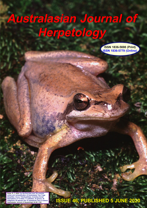 Australasian Journal of Herpetology Issue 44