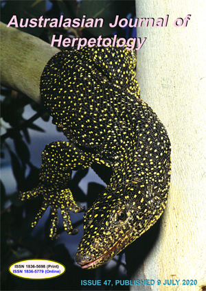 Australasian Journal of Herpetology Issue 47