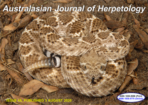 Australasian Journal of Herpetology Issue 48