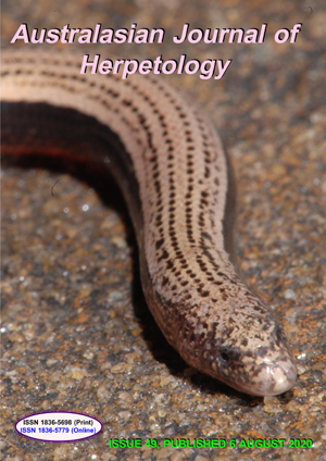Australasian Journal of Herpetology Issue 49