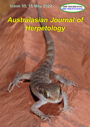 Australasian Journal of Herpetology Issue 55