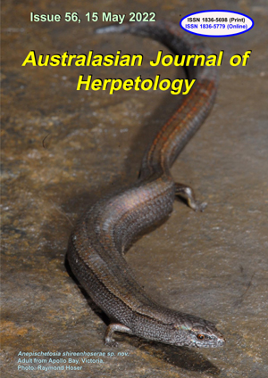 Australasian Journal of Herpetology Issue 56